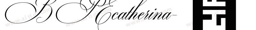 BP Ecatherina字体转换 BP Ecatherina字体转换
